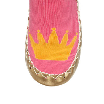 Adult's Daddy's Princess Adult Moccasin Slippers, 2 of 5