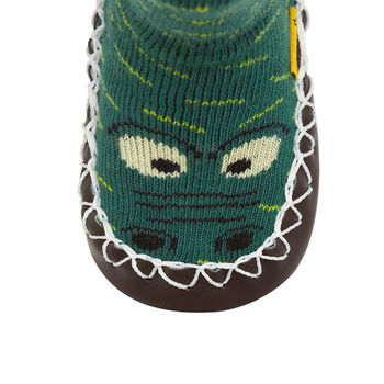 Child's Croc Me Up Moccasin Slippers, 2 of 5