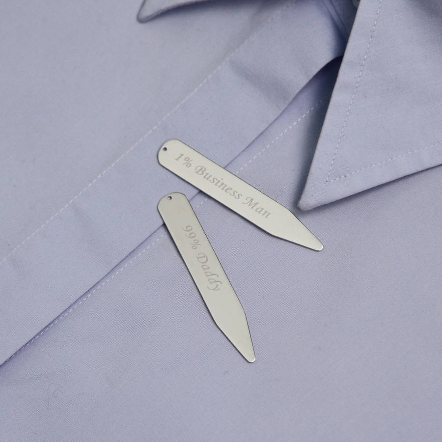 Engraved Collar Stiffeners By My 1st Years