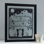 'Friends Are Like Stars' Papercut Picture, thumbnail 1 of 4