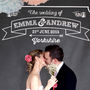 Personalised Chalkboard Party Backdrop, thumbnail 1 of 5