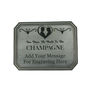 Personalised Champagne With 'Romantic' Pewter Label, thumbnail 2 of 7