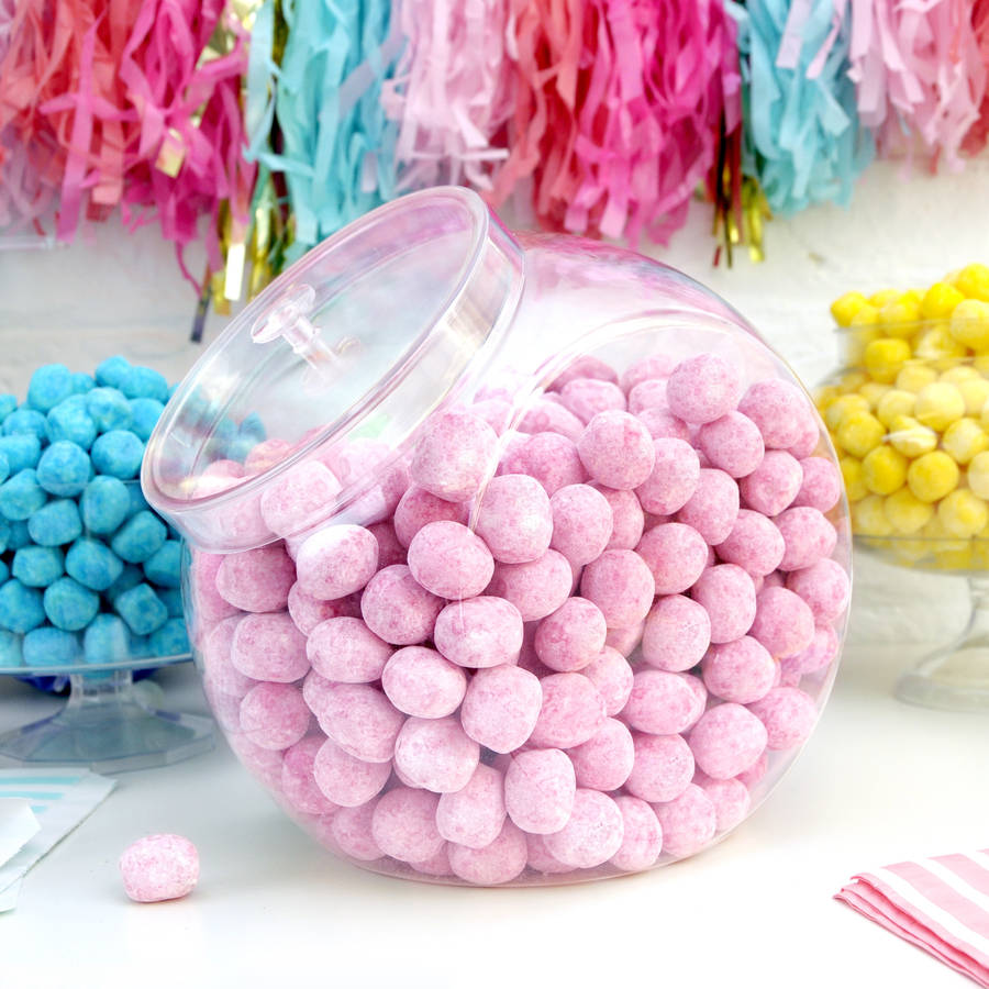 Sweet Jar With Lid By Peach Blossom