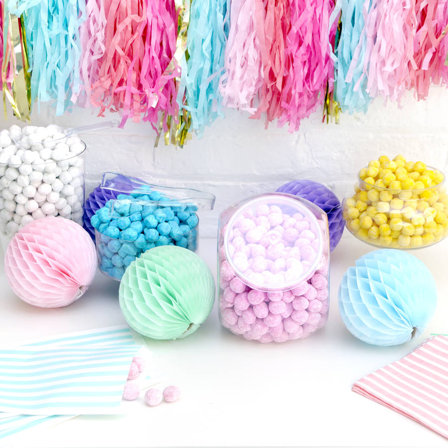 tall sweets container by peach blossom