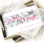 Personalised 60th Birthday Guest Book, thumbnail 3 of 10