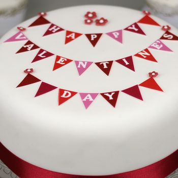 Birthday Cake Topper, Decorating Kit With Bunting, 5 of 9