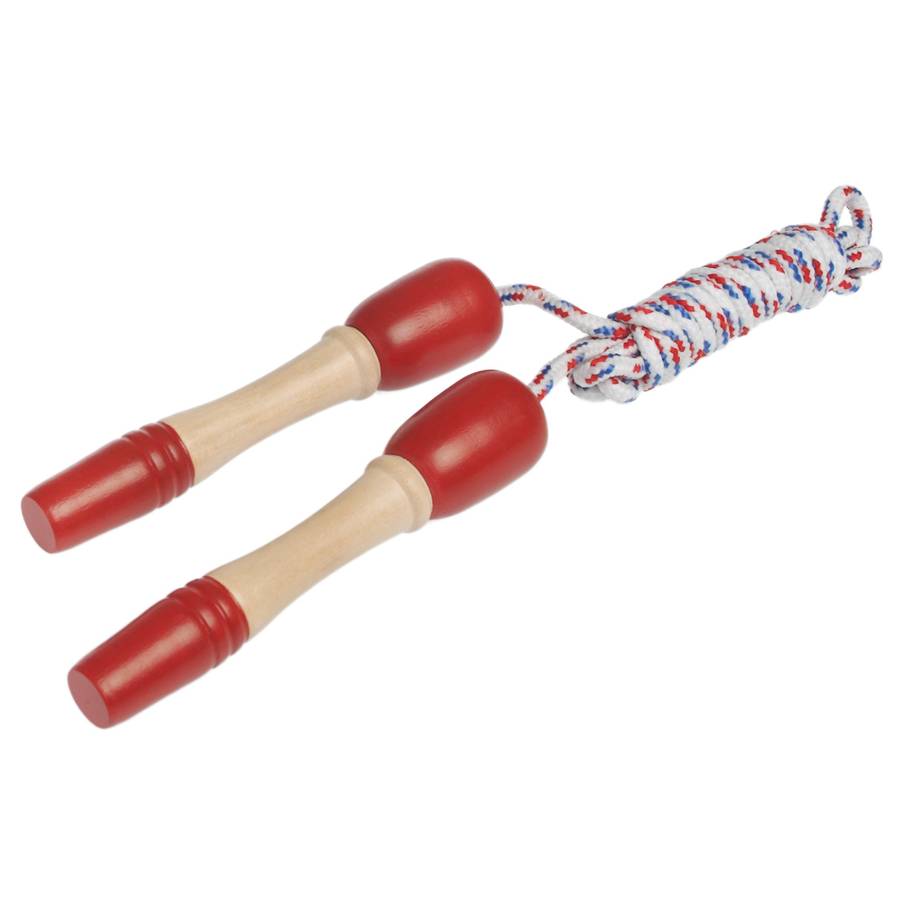 Wooden Skipping Rope By Doodlebugz | notonthehighstreet.com