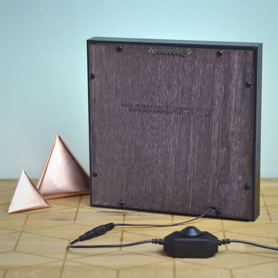 Vintage Style 'On Air' Light Box By Oakdene Designs