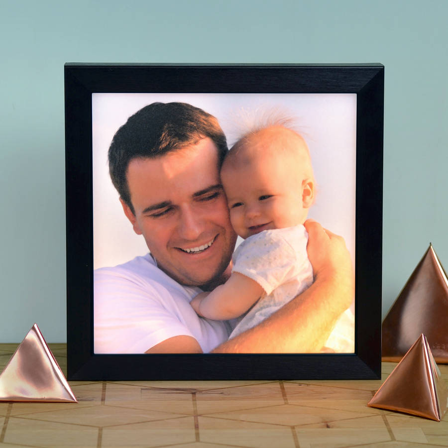Personalised Photo 'Light Box' By Oakdene Designs