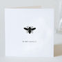Personalised Bee Mine Valentine's Day Card, thumbnail 2 of 4