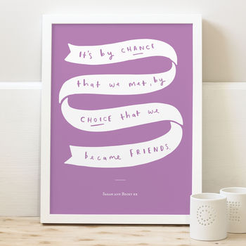 By Chance Friend Print, 3 of 7