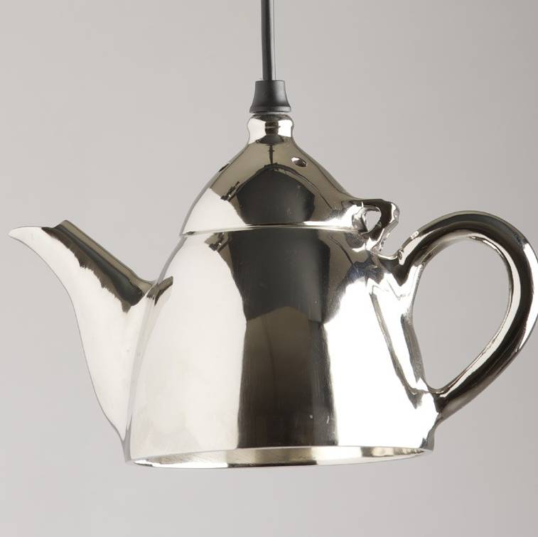 teapot hanging light by thelittleboysroom
