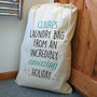 Personalised Laundry Bag, thumbnail 2 of 2
