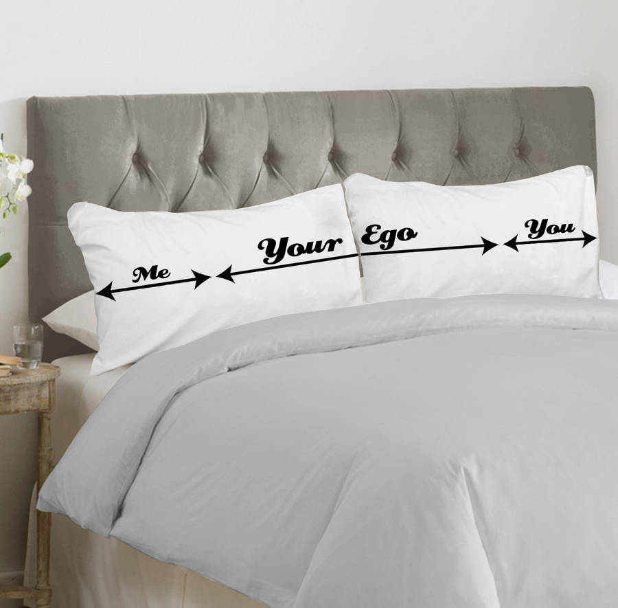 Family Personalised Bed Hogger Pillowcase Set By Twisted Twee Homewares