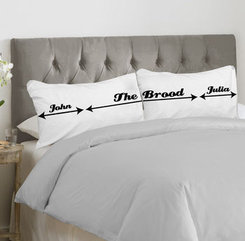Family Personalised Bed Hogger Pillowcase Set, 6 of 7