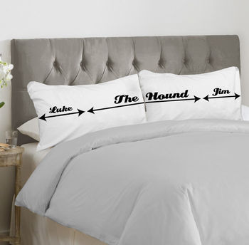 Family Personalised Bed Hogger Pillowcase Set, 3 of 7