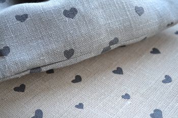 Heart Pattern Mini Fabric Gift Bag, 4 of 4