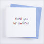Personalised 'Thank You Teacher' Card, thumbnail 8 of 11