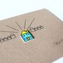 Personalised New Home Card, Bright Little House, thumbnail 8 of 8