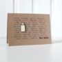 New Baby Congratulations Card With Baby Bottle, thumbnail 2 of 8