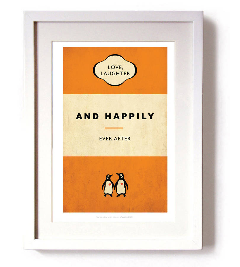 'Love, Laughter And Happily Ever After' Print, 1 of 4