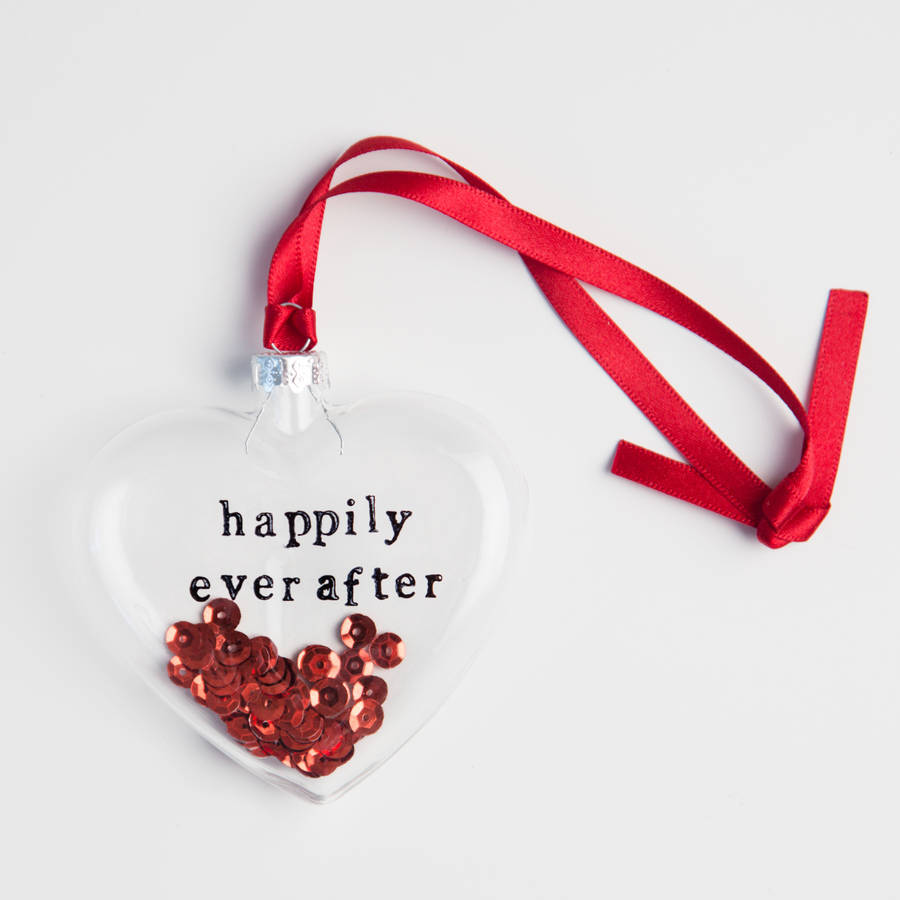 Personalised Valentine's Day Glass Heart By Twenty-Seven