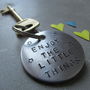 Personalised Positive Message Quote Keyring, thumbnail 2 of 4