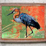 Striding Stork Signed Limited Edition Signed Print, thumbnail 1 of 2