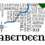 Aberdeen Word Map, thumbnail 2 of 3