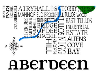 Aberdeen Word Map, 2 of 3
