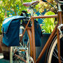 Blue Double Pannier Bike Bag, thumbnail 1 of 7