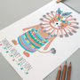 Personalised Roary Lion Print, thumbnail 2 of 2
