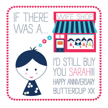 Funny Wife Shop Card, 2 of 7