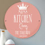 'Queen Of Everything' Personalised Metal Sign For Mum, thumbnail 1 of 5