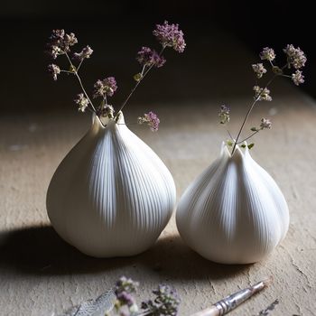 Porcelain Garlic Vase, 4 of 4