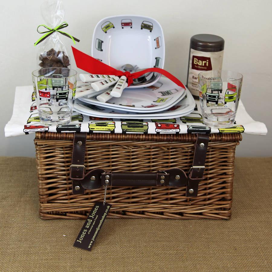Breakfast In The Camper Van Hamper By Jones and Jones of Berwickupon