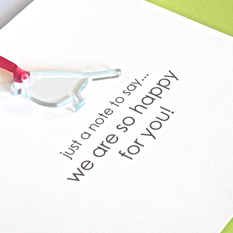 'Just A Note To Say' Greeting Card By The Cornish Card Company ...