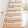Family Rules Stair Stickers, thumbnail 1 of 5