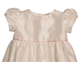 Silk Emily Christening Gown, 3 of 3