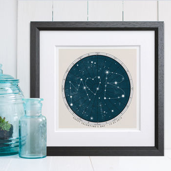 Personalised Star Map Print, 2 of 6