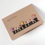Personalised Happy Birthday Card With Flower Pots, thumbnail 3 of 7