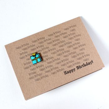 Personalised Happy Birthday Card, Birthday Present Card, 8 of 9
