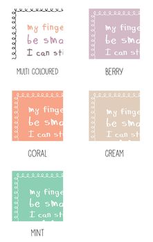 My Fingers May Be Small But… Cute Nanny Card, 4 of 5