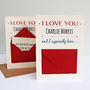 Reasons I Love You Secret Messages Card, thumbnail 2 of 5