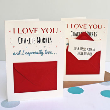 Reasons I Love You Secret Messages Card, 4 of 5