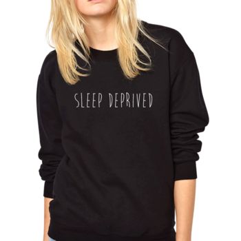 Sleep Deprived New Mum Womens Sweatshirt, 2 of 3