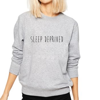 Sleep Deprived New Mum Womens Sweatshirt, 3 of 3