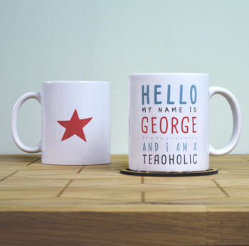 Personalised Teaoholic Ceramic Mug, 2 of 5