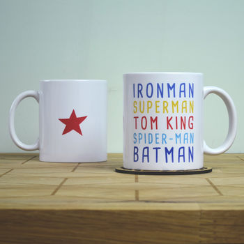 Personalised Superhero Mug, 2 of 4