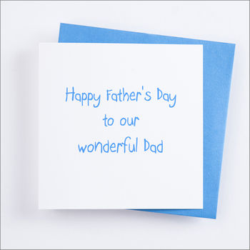 Personalised Happy Father's Day Card, 6 of 6